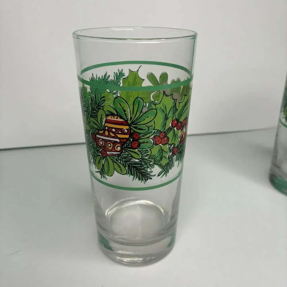 Libbey vintage christmas